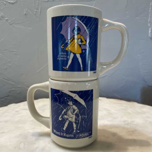 Other - Set of Two Morton Salt Coffee Cups